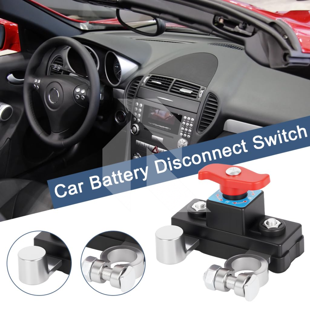 Car Battery Disconnect Switch Manual Automatic Circuit Breaker Anti-Power Off Leakage Protector