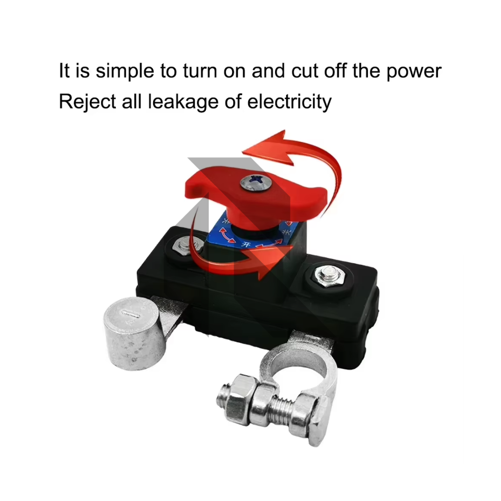 Car Battery Disconnect Switch Manual Automatic Circuit Breaker Anti-Power Off Leakage Protector