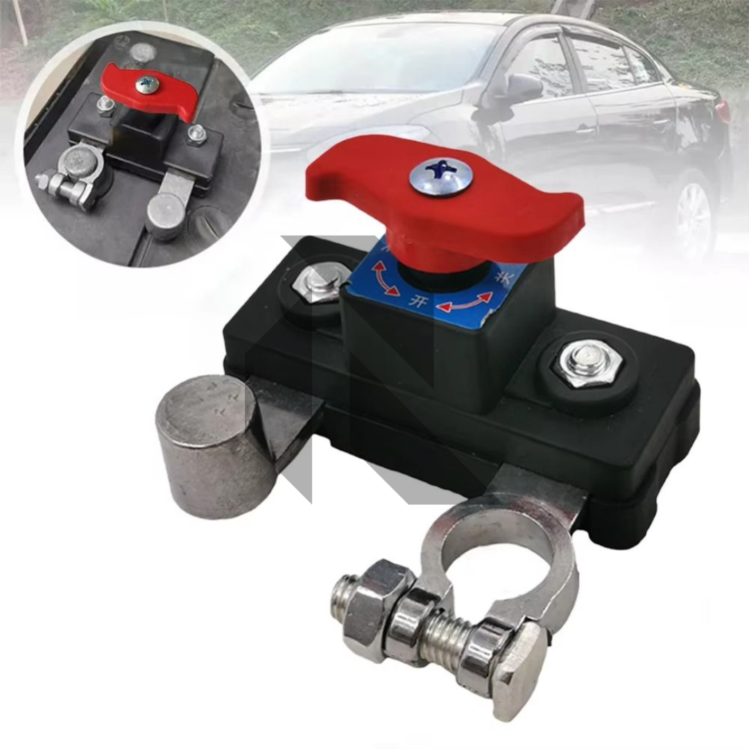 Car Battery Disconnect Switch Manual Automatic Circuit Breaker Anti-Power Off Leakage Protector