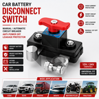 Car Battery Disconnect Switch Manual Automatic Circuit Breaker Anti-Power Off Leakage Protector