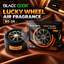 Black Odor BO-28 Lucky Wheel Car Air Freshener