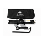 Heavy Duty Scissor Car Jack Kit with Lug Wrench, Tow Hook & Storage Bag – Vehicle Emergency Tool Set