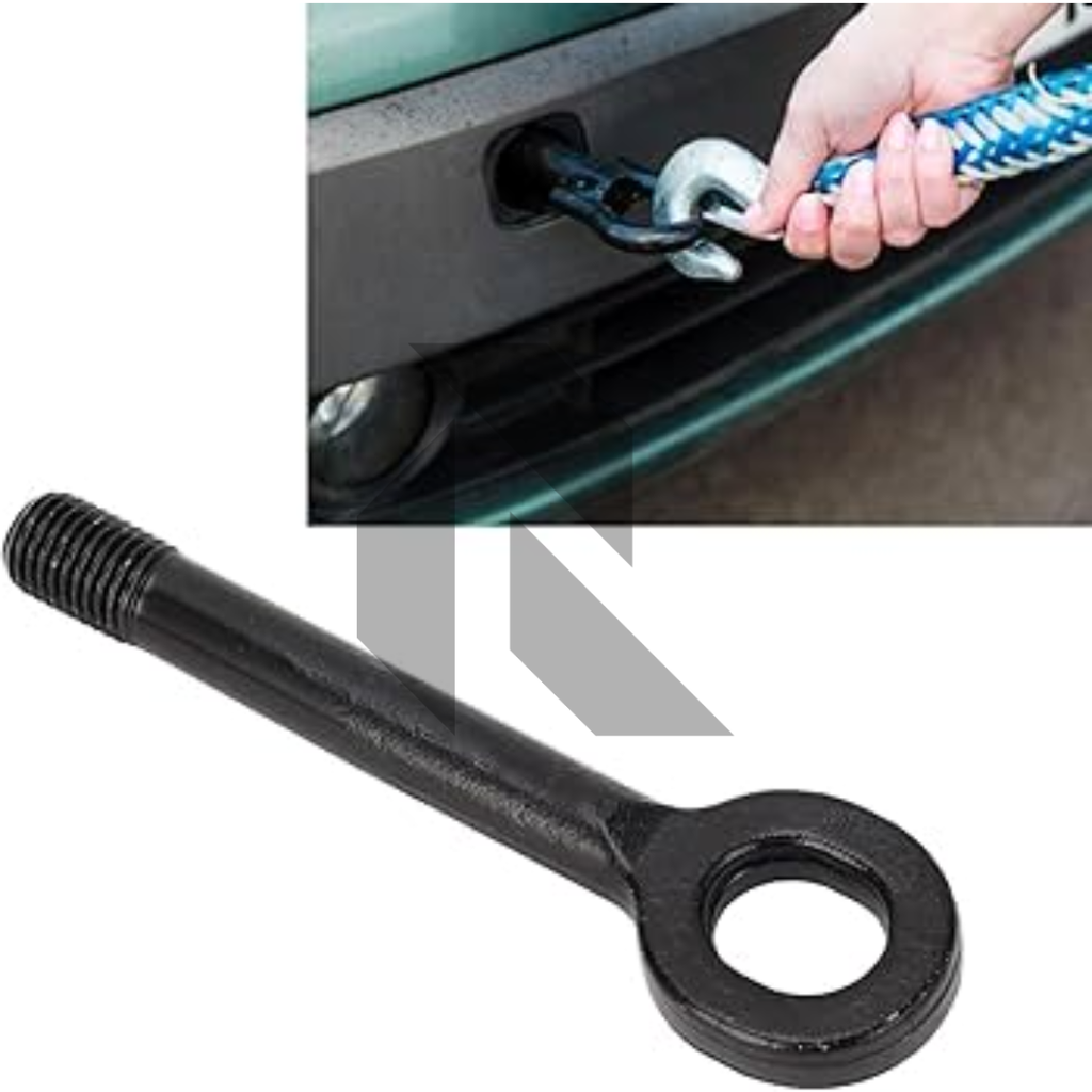 Heavy Duty Scissor Car Jack Kit with Lug Wrench, Tow Hook & Storage Bag – Vehicle Emergency Tool Set