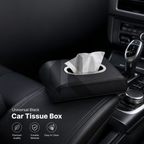 Universal Black Car Tissue Box – High Quality Leather Tissue Box