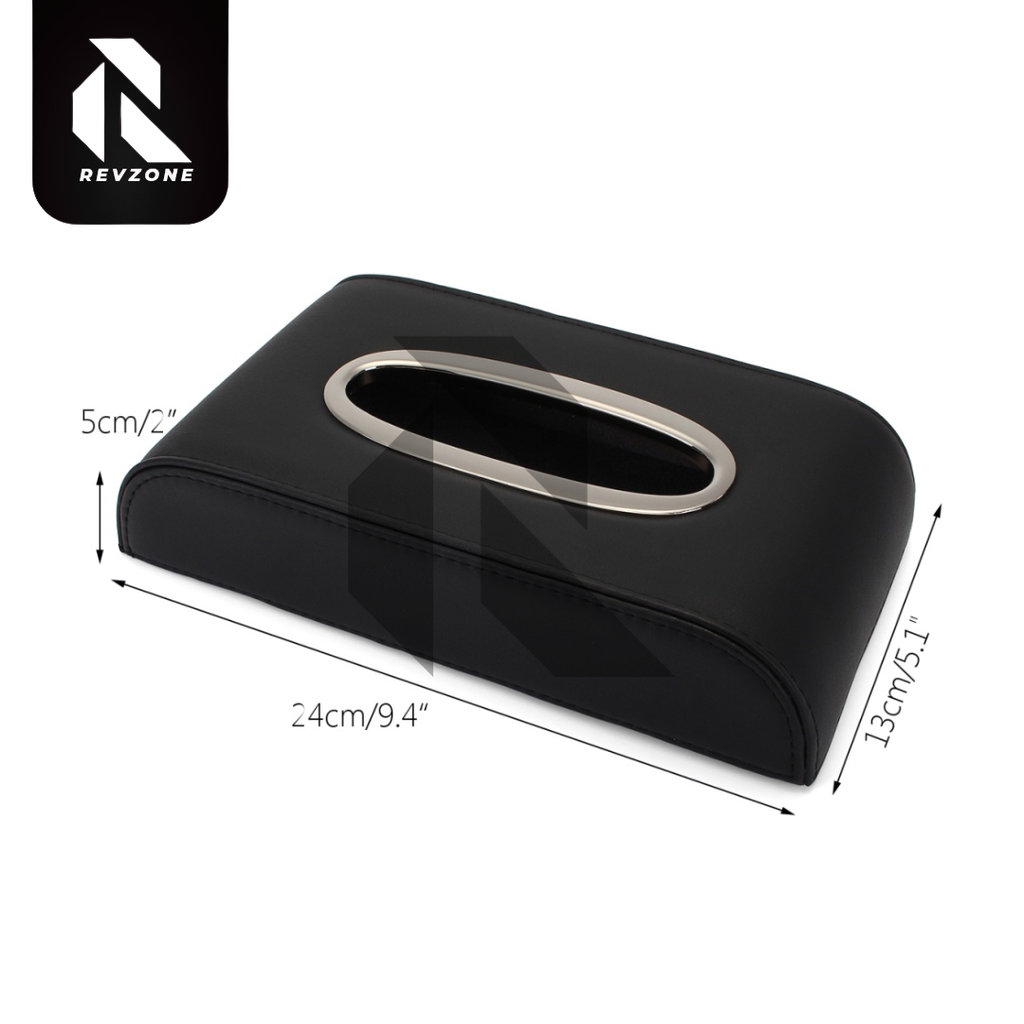 Universal Black Car Tissue Box – High Quality Leather Tissue Box