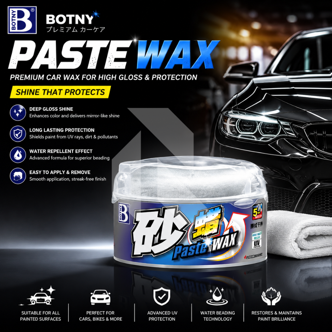 Botny Paste Wax 250g – High Gloss Car Polish & Long-Lasting Paint Protection Wax Main image