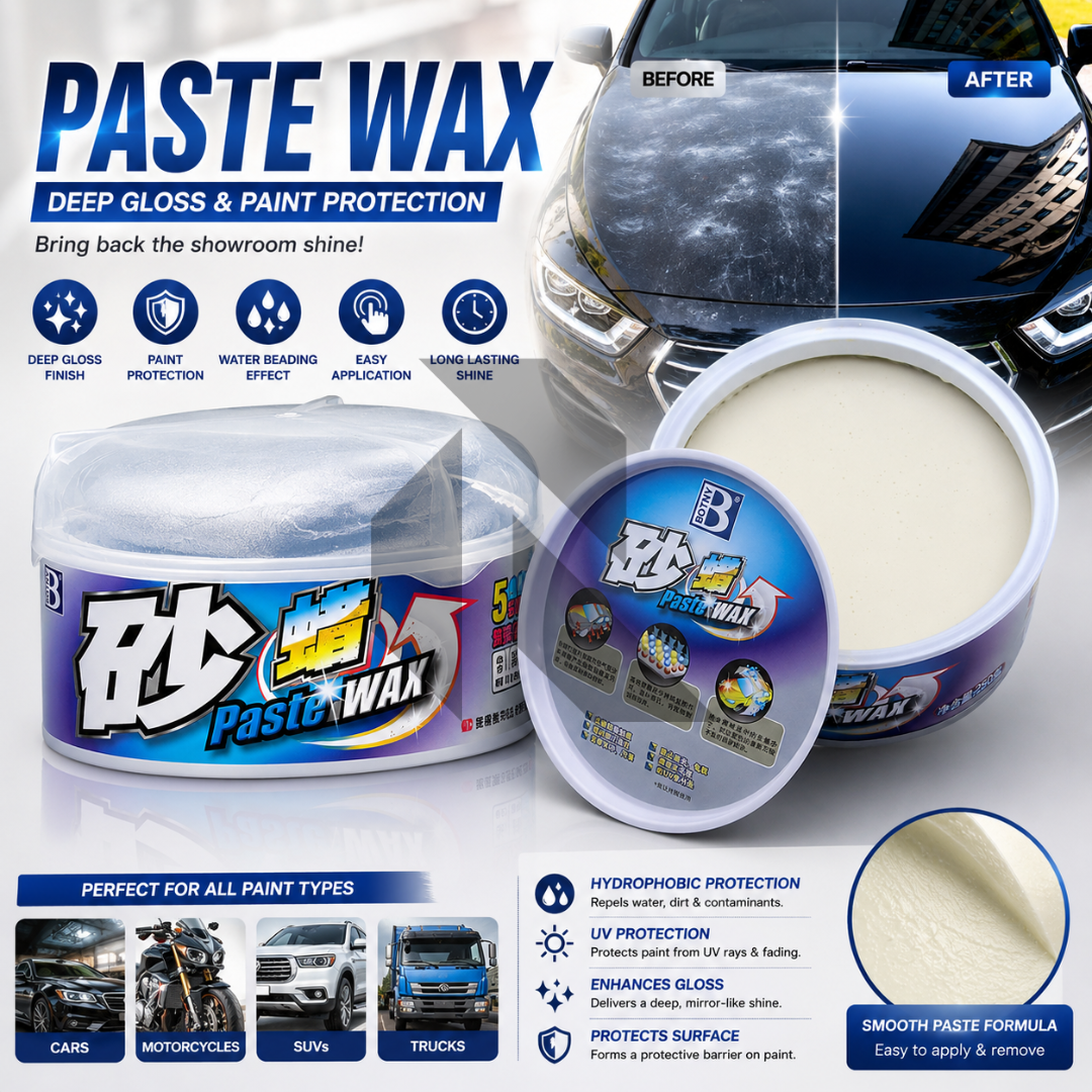 Botny Paste Wax 250g – High Gloss Car Polish & Long-Lasting Paint Protection Wax Secondary image