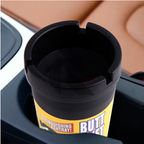 Universal Car Cup Holder Ashtray | Portable Smokeless Cigarette Butt Bucket for Car & Office