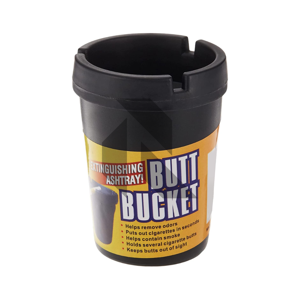 Universal Car Cup Holder Ashtray | Portable Smokeless Cigarette Butt Bucket for Car & Office