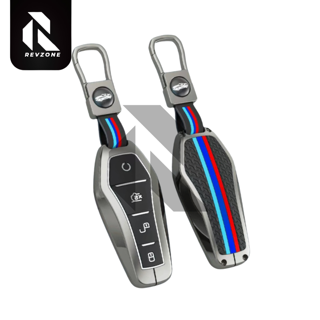 BYD Shark 6 Metal Key Cover Premium Protective Case – Zinc Alloy Smart Key Protection Shell