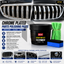 Chrome Polish 100g Kit – Metal & Chrome Shine Restorer with Applicator Sponge & Microfiber Cloth