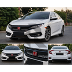 Honda Civic X Front Grill Type R Style Model 2016-2021