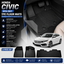 Honda Civic 2016-2021 TPE Floor Mats – Waterproof & Custom Fit All-Weather Car Mats