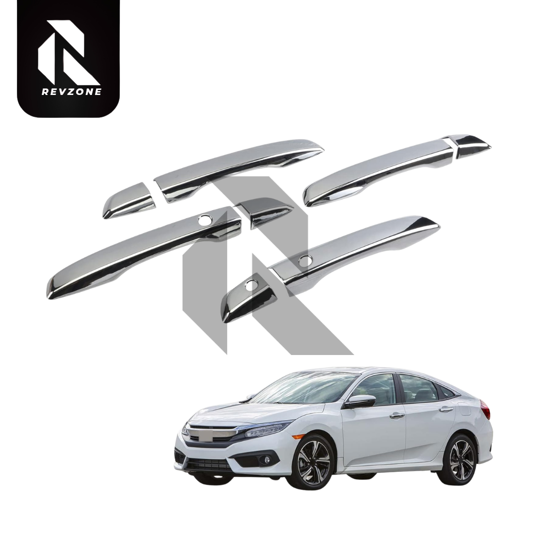 Honda Civic X 2016-2021 Door Chrome Handle Covers