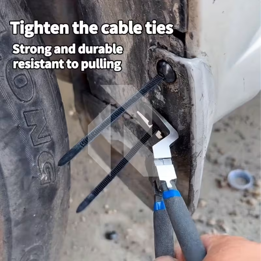 Universal Cable Tie Clips – Heavy Duty Nylon Push Mount Fasteners