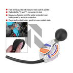 Antifreeze Coolant Tester | Radiator Coolant Freezing Point Meter for Cars, SUVs & Trucks