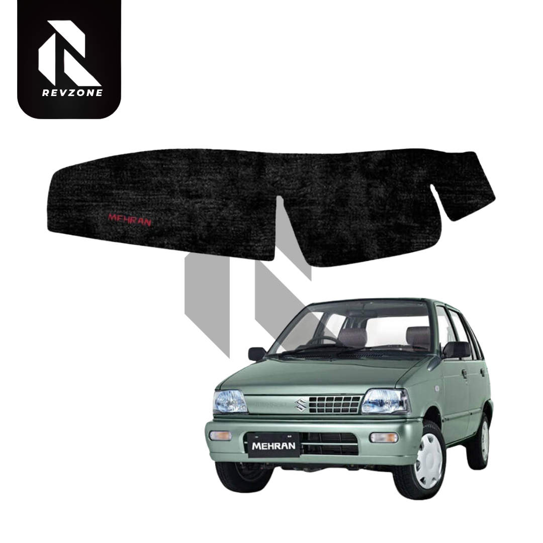 Velvet Dashboard Cover for Suzuki Mehran – Non-Slip Heat Proof Dashboard Mat
