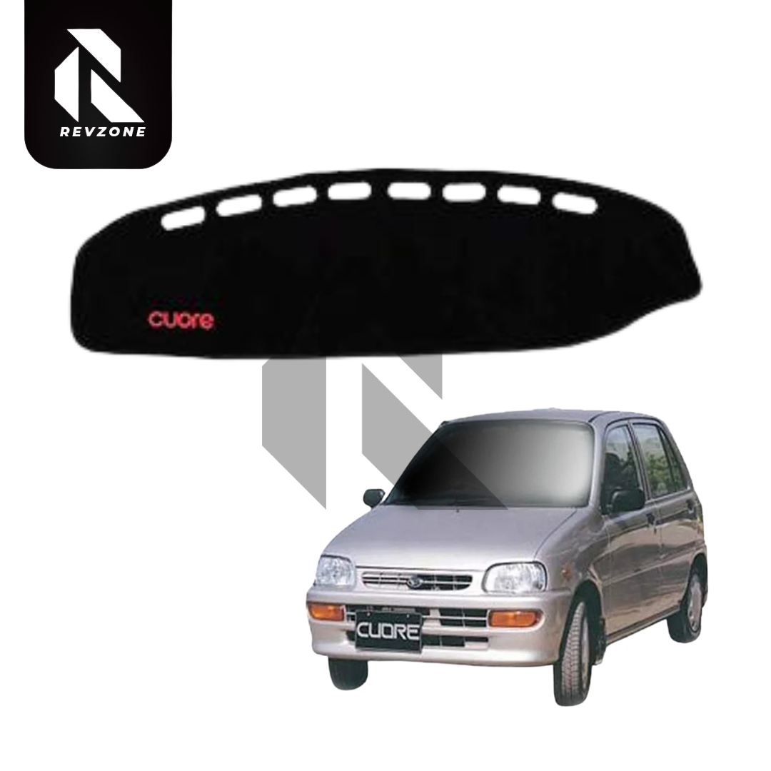 Velvet Dashboard Cover for Daihatsu Cuore – Non-Slip Heat Proof Dashboard Mat Main image