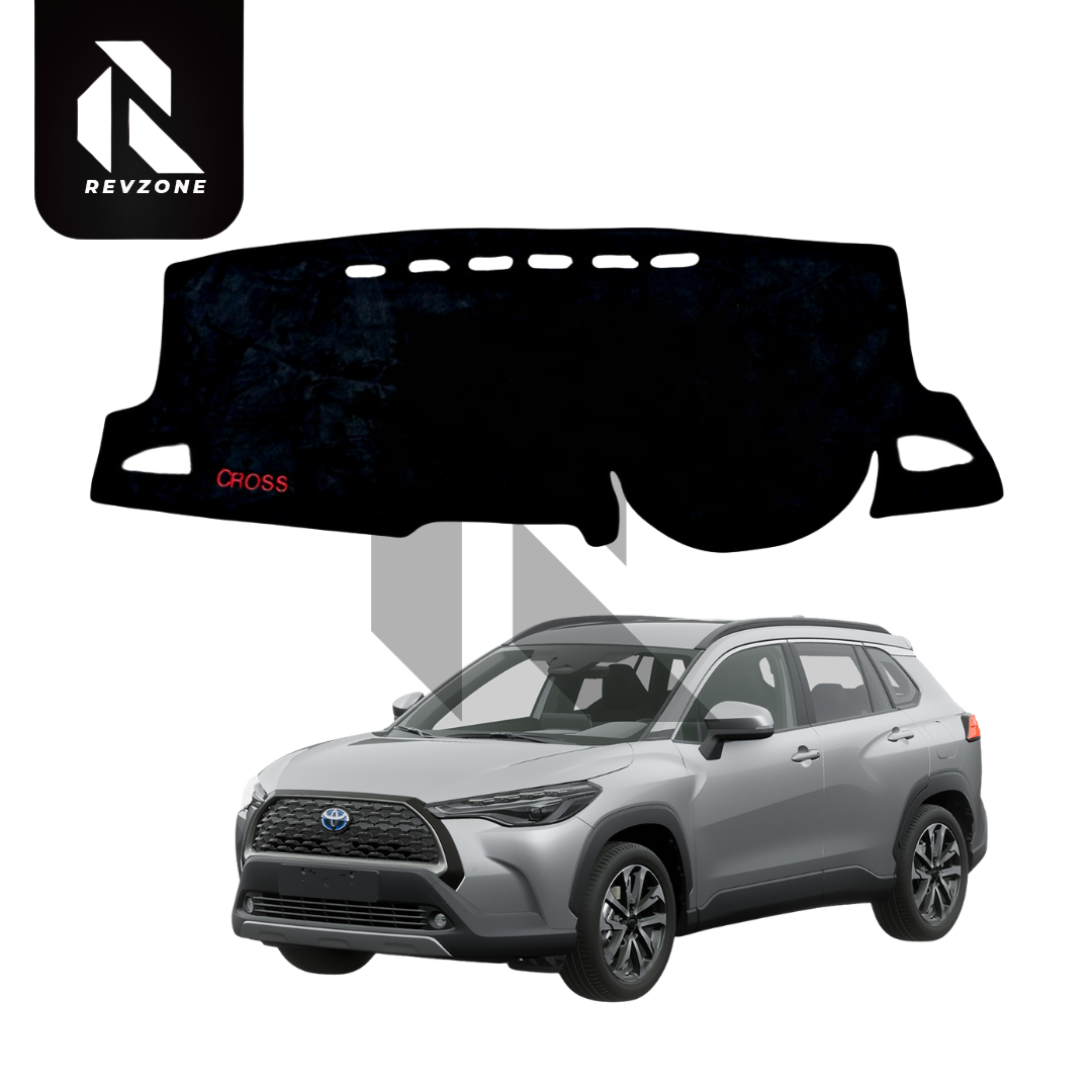 Velvet Dashboard Cover for Toyota Corolla Cross – Non-Slip Heat Proof Dashboard Mat Main image