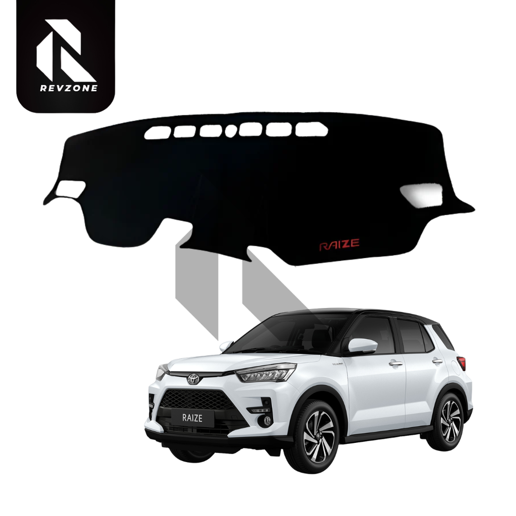 Velvet Dashboard Cover for Toyota Raize – Non-Slip Heat Proof Dashboard Mat