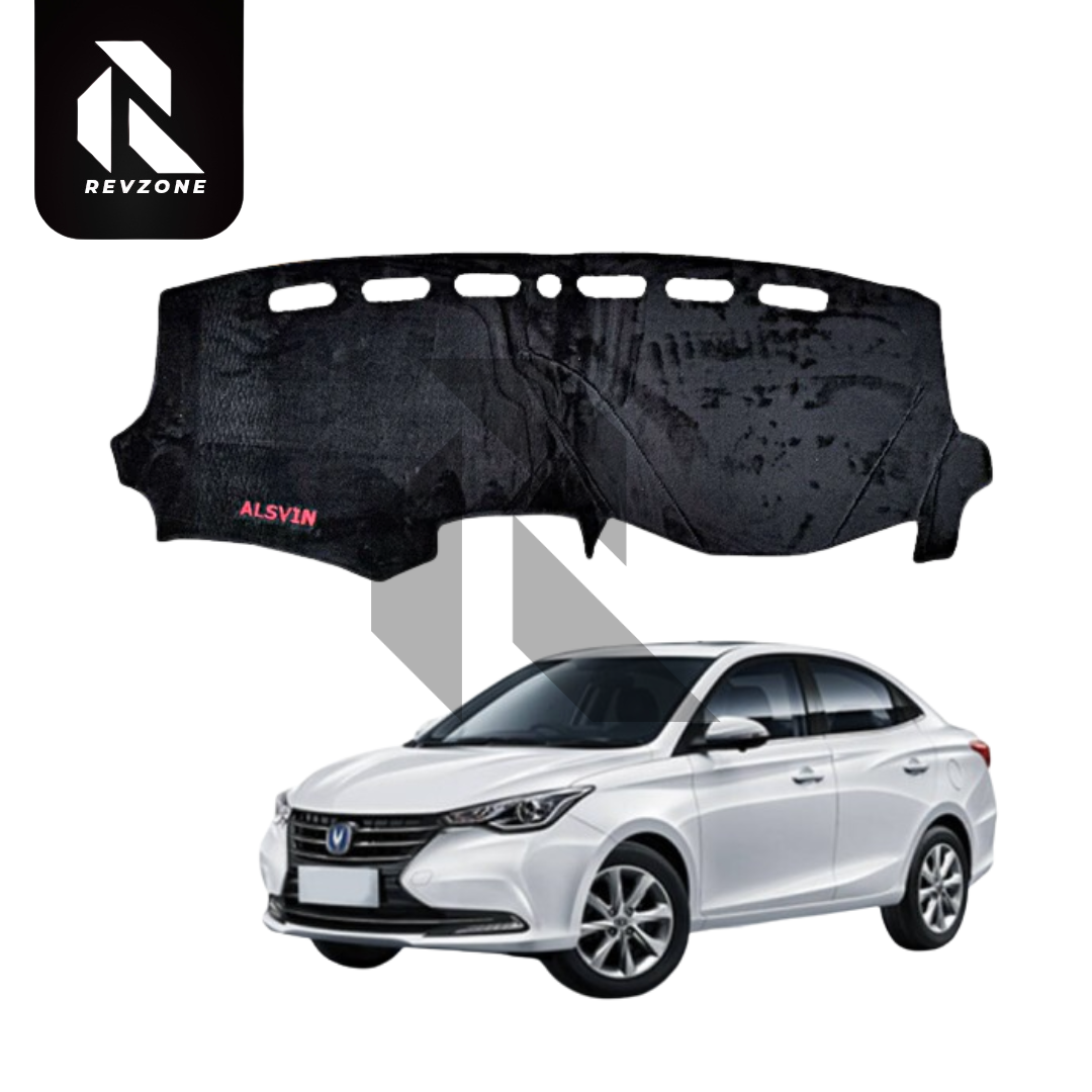 Velvet Dashboard Cover for Changan Alsvin – Non-Slip Heat Proof Dashboard Mat Main image