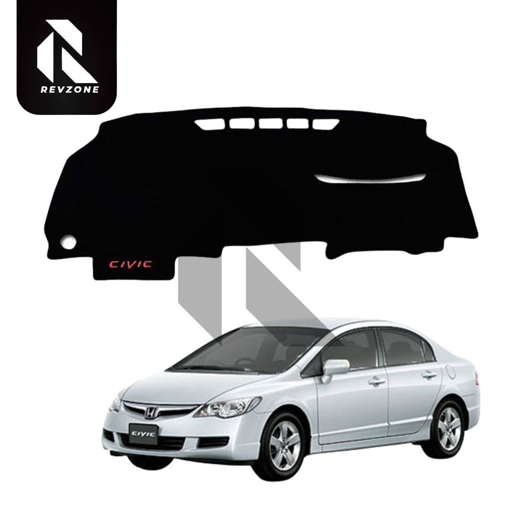 Velvet Dashboard Cover for Honda Civic 2007-2012 – Non-Slip Heat Proof Dashboard Mat Main image