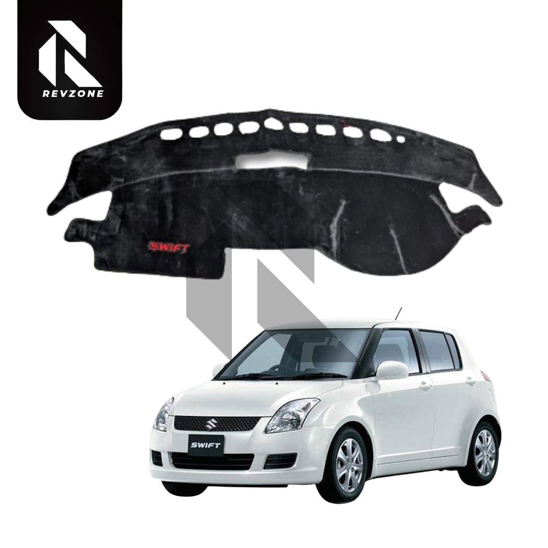 Velvet Dashboard Cover for Suzuki Swift 2009-2021 – Non-Slip Heat Proof Dashboard Mat Main image