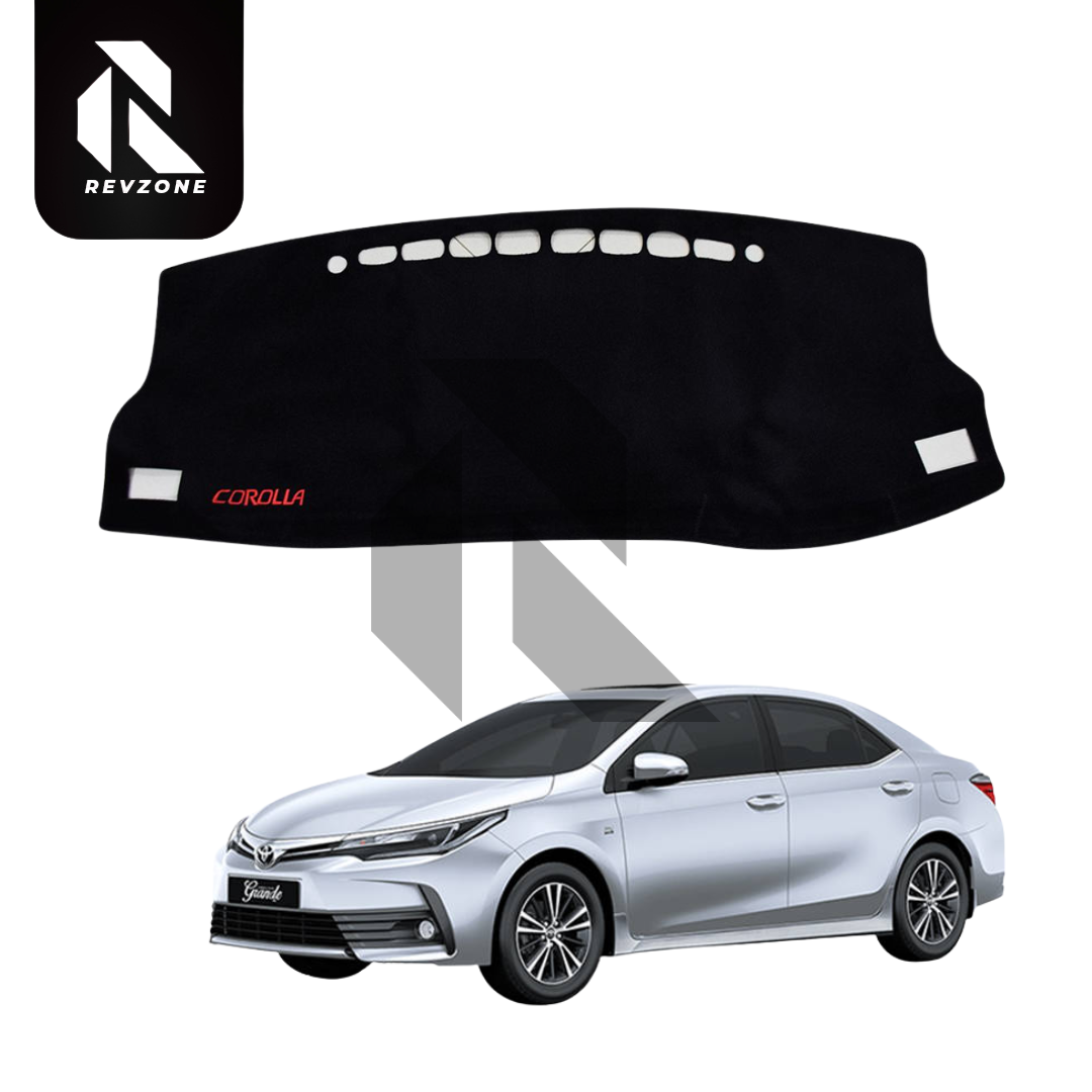 Velvet Dashboard Cover for Toyota Corolla 2014-2025 – Non-Slip Heat Proof Dashboard Mat Main image
