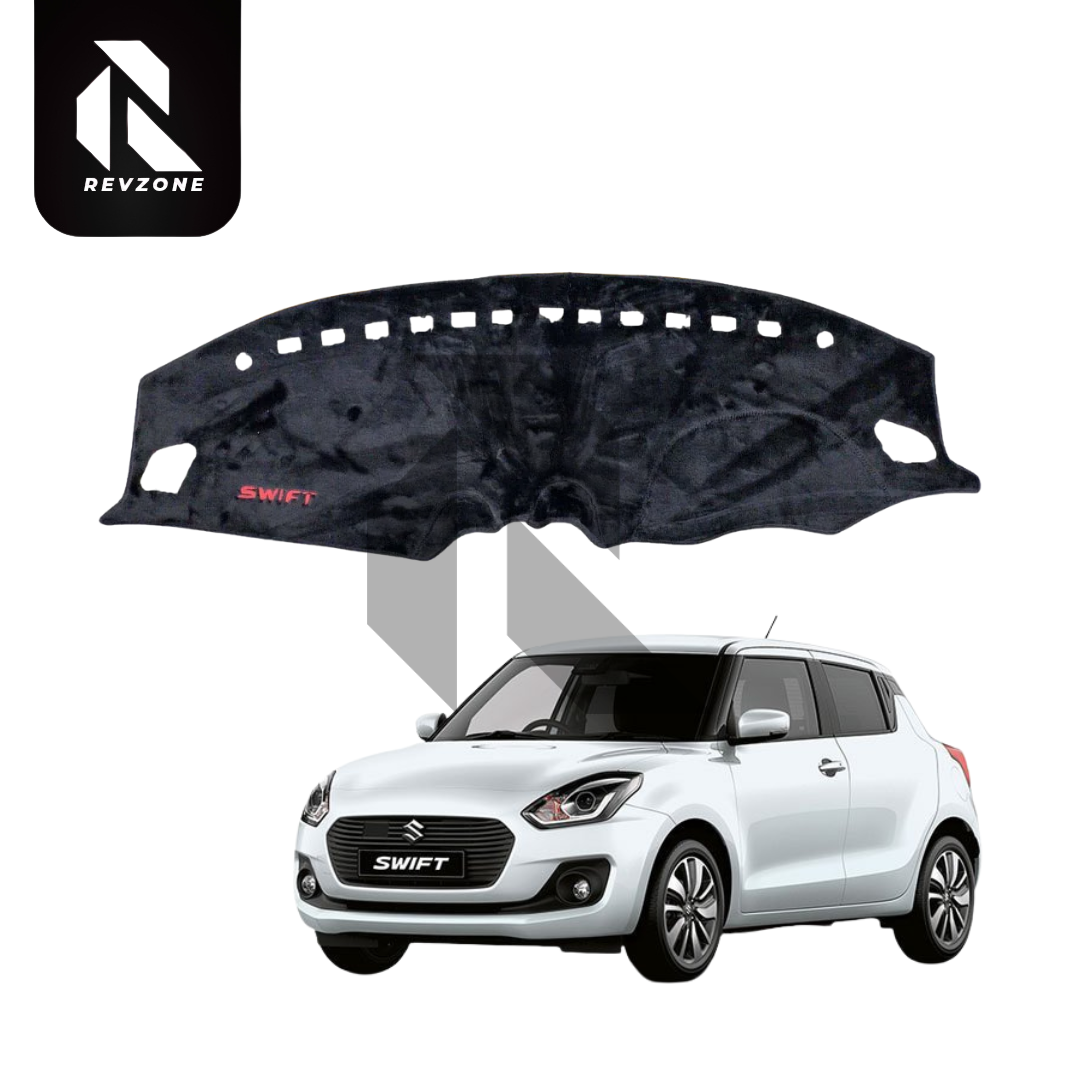Velvet Dashboard Cover for Suzuki Swift 2022-2025 – Non-Slip Heat Proof Dashboard Mat Main image