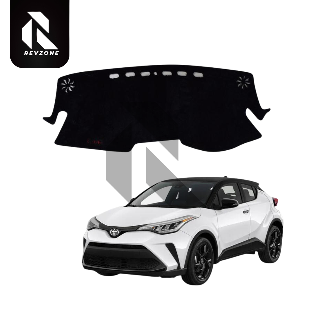 Velvet Dashboard Cover for Toyota C-HR – Non-Slip Heat Proof Dashboard Mat