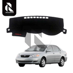 Velvet Dashboard Cover for Toyota Corolla 2002-2012 – Non-Slip Heat Proof Dashboard Mat