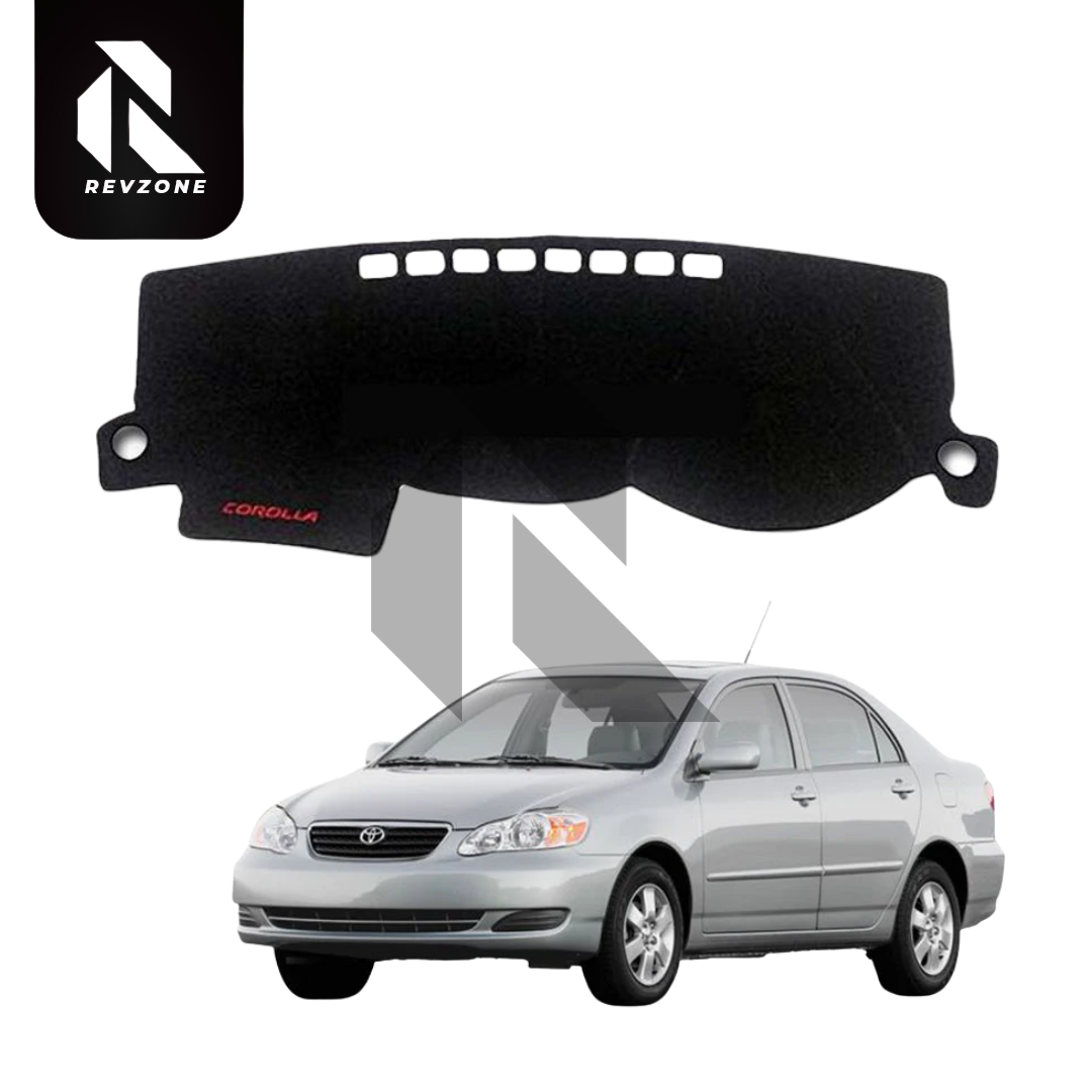Velvet Dashboard Cover for Toyota Corolla 2002-2012 – Non-Slip Heat Proof Dashboard Mat