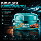 PRATO Diamond Hard Wax – Premium Paint Protection Wax for Deep Gloss & Long-Lasting Shine