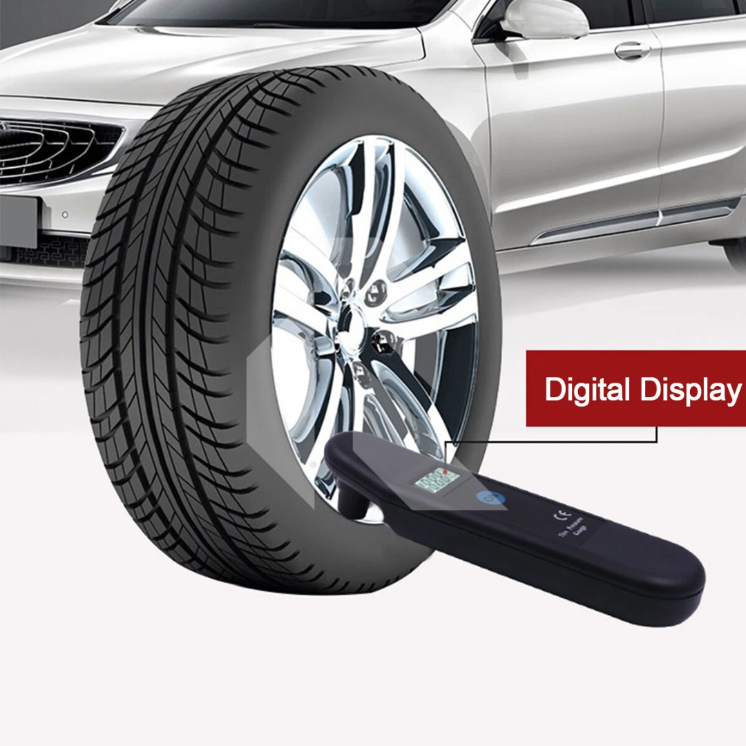 Digital Tire Pressure Gauge – Accurate Portable Car & Bike Tire Pressure Tester