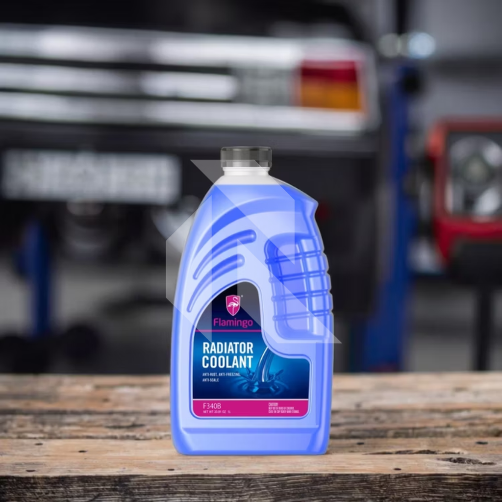Flamingo Radiator Coolant Blue 1L – Ready to Use Engine Coolant