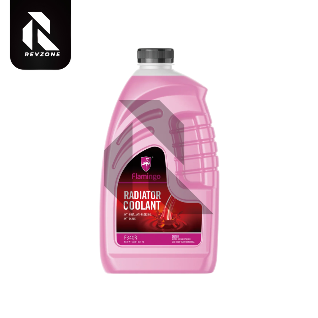 Flamingo Radiator Coolant Red 1L – Ready to Use Engine Coolant