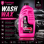 Flamingo Car Wash & Wax Shampoo 1L – High Foam pH Balanced Car Cleaning Shampoo with Wax Protection