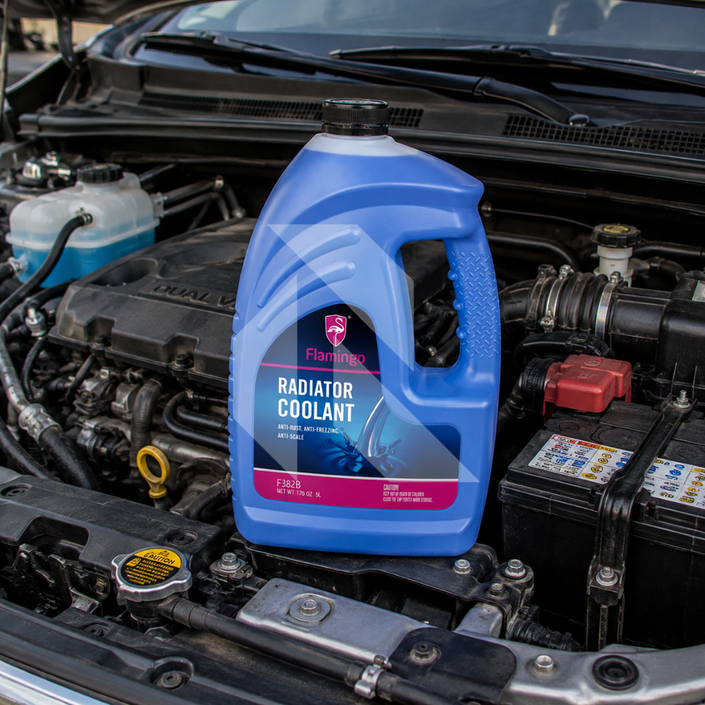 Flamingo Radiator Coolant Blue 5L – Ready to Use Engine Coolant