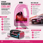 Flamingo Radiator Coolant Red 5L – Ready to Use Engine Coolant
