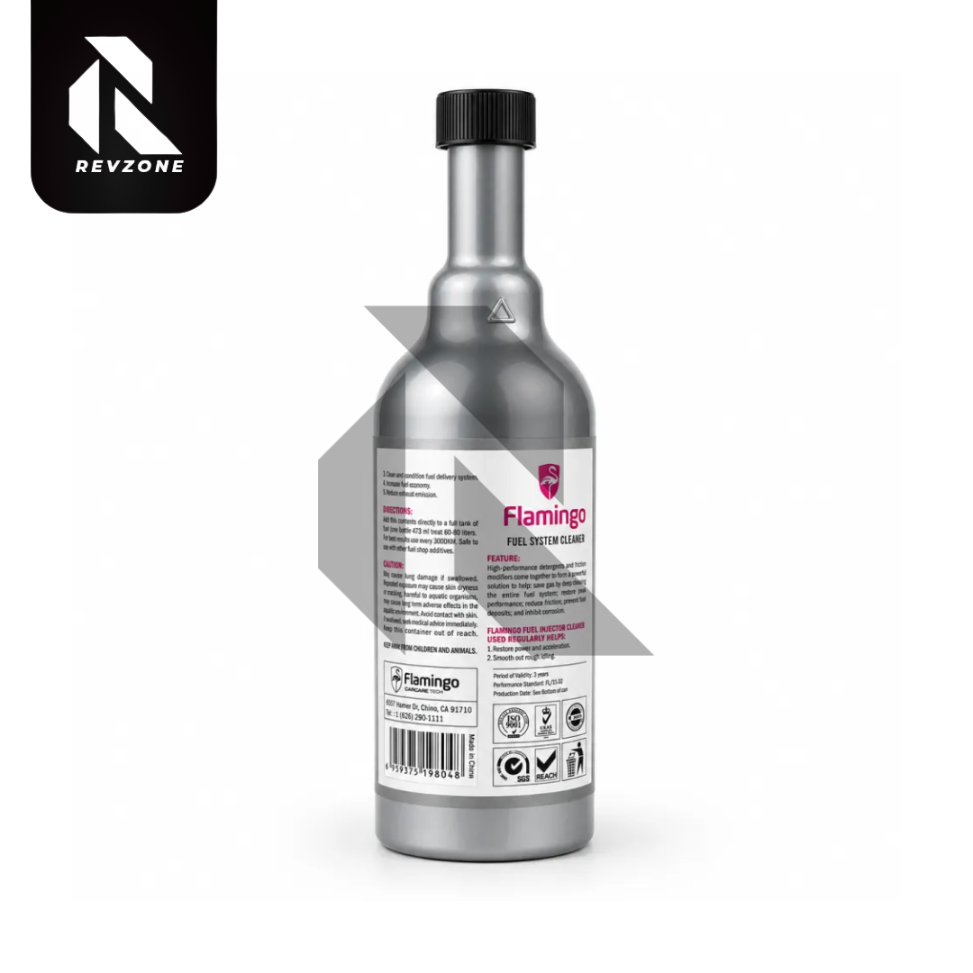 Flamingo Complete Fuel System Cleaner 473ml – Petrol Fuel System Treatment & Injector Cleaner