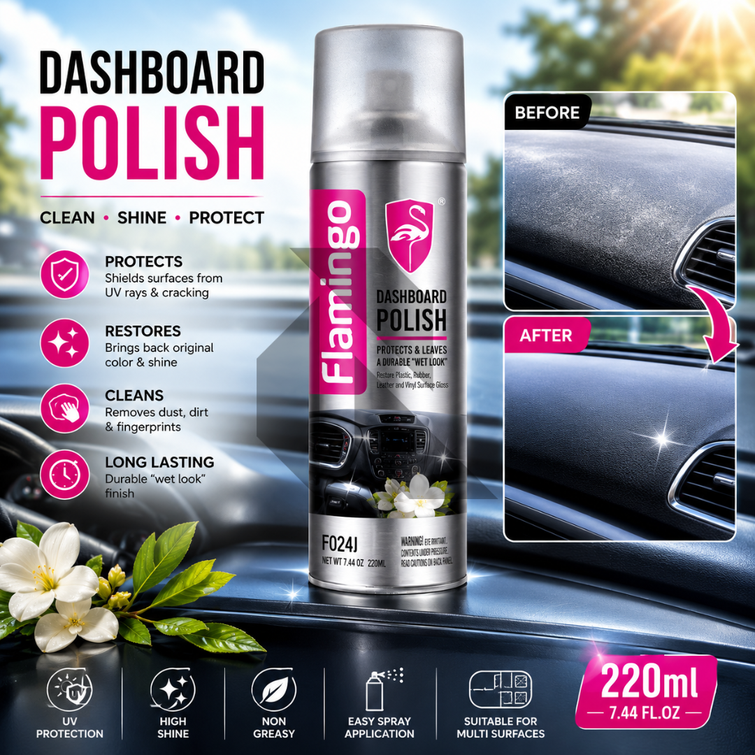 Flamingo Dashboard Polish 220ML