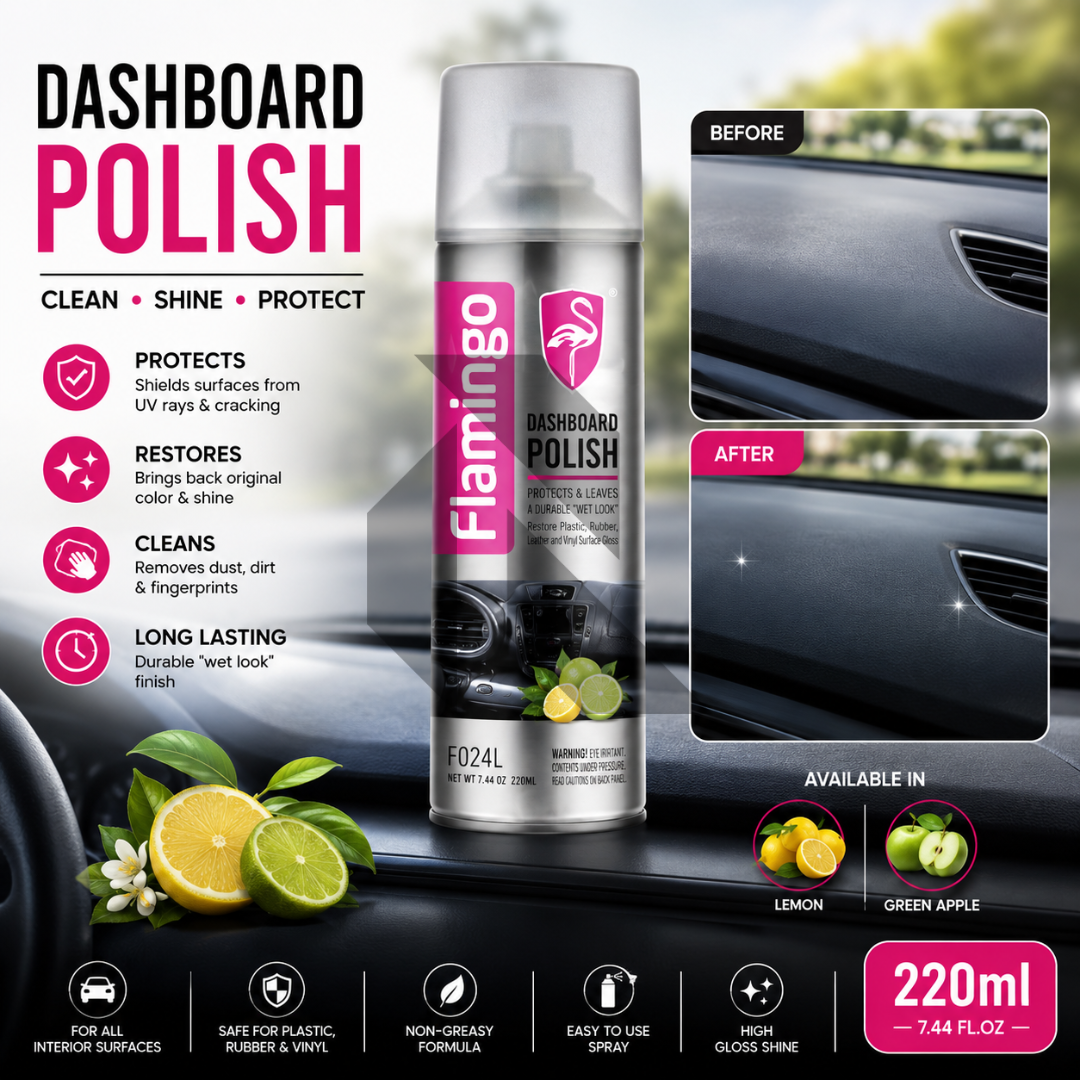 Flamingo Dashboard Polish 220ML
