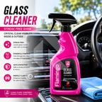 Flamingo Glass Cleaner Spray 500ml – Streak-Free Car Windshield, Window & Mirror Cleaning Solution