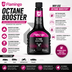 Flamingo Octane Booster 355ml – Petrol Fuel Additive for Improved Engine Performance