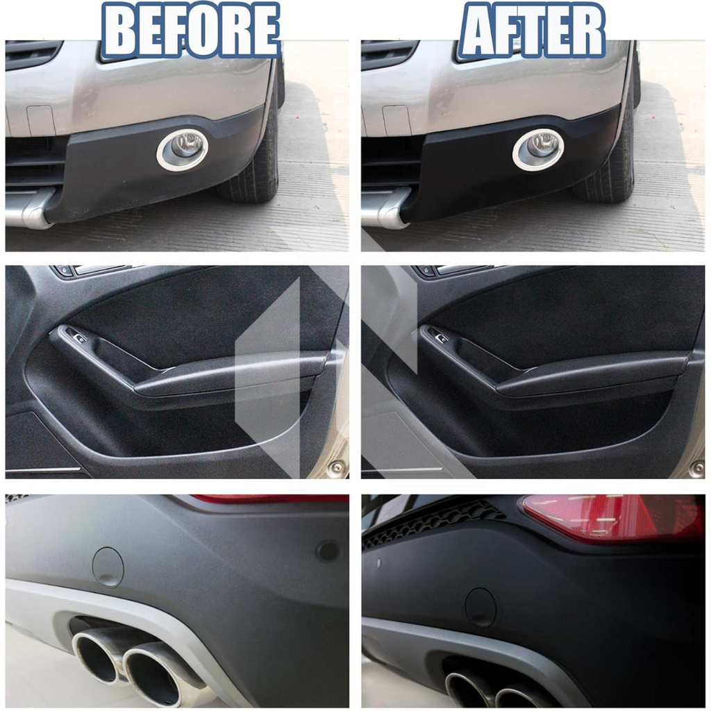 Flamingo Plastic Restorer 300ML – Trim & Plastic Restorer for Exterior Black Plastic & Rubber