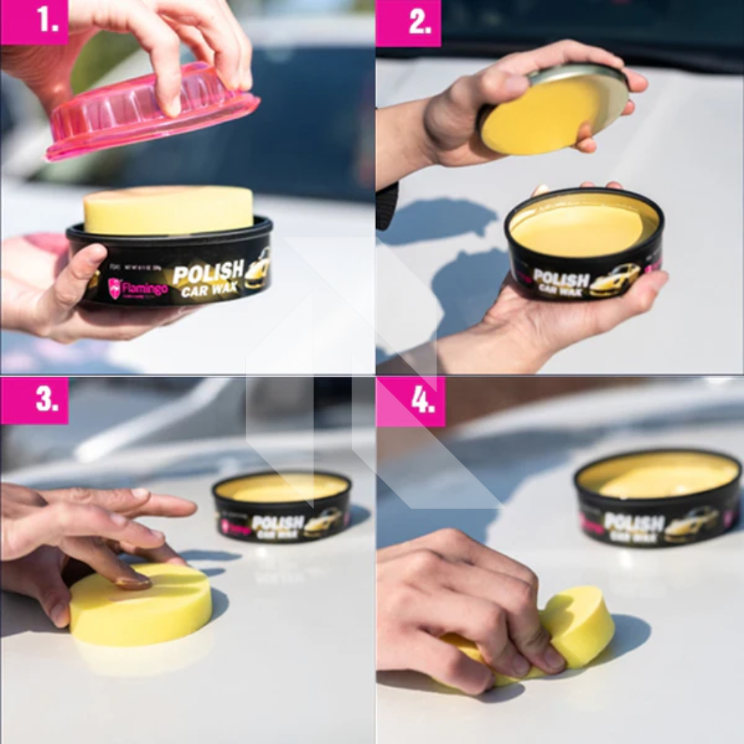Flamingo Polish Car Wax 230g