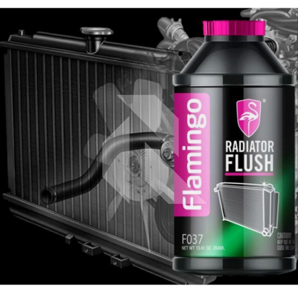 Flamingo Radiator Flush 354ml – Cooling System Cleaner & Radiator Cleaning Solution