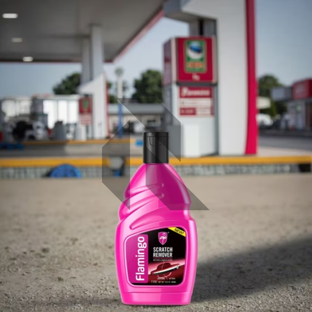 Flamingo Scratch Remover 300ml – Car Paint Scratch, Swirl Mark & Water Spot Remover Polish