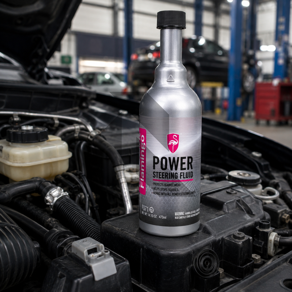 Flamingo Power Steering Fluid 473ML