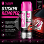 Flamingo Sticker Remover 450ml – Adhesive, Glue & Label Residue Remover Spray for Cars